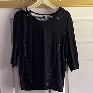 CJ Banks Black Women's Top size 1X